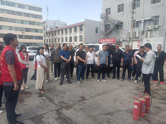 “消防护航，平安共筑”——大队联合开展消防演练，共筑安全防线